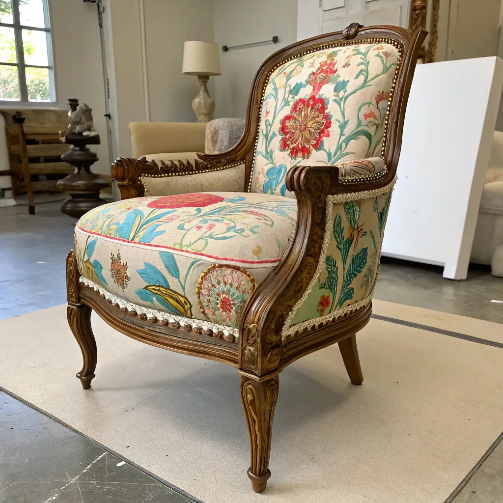Finished upholstery project